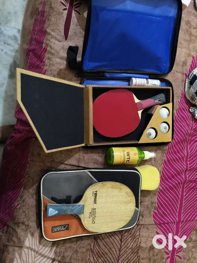 Table Tennis Rackets and Rubbers