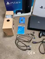 Sony PlayStation 4 Pro PS4 1TB Console In Box W/ Controller And Acce