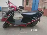Scooty Pep + ( colour - black and red combination)