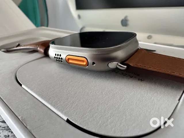 Very Less Used Apple Watch Ultra Natural Titinium 93% Health