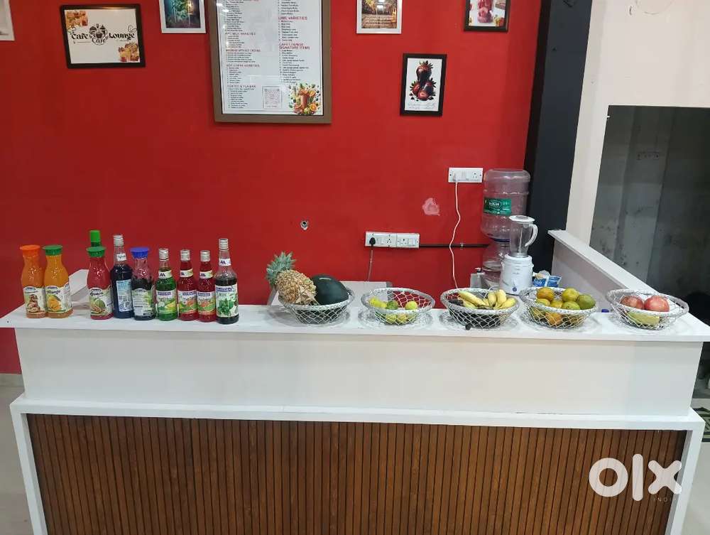 Juice and tea counter Counters washbasin inverter