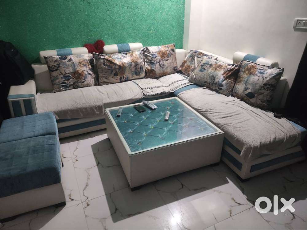Sofa with table