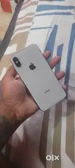IPhone X white with original charger and cable