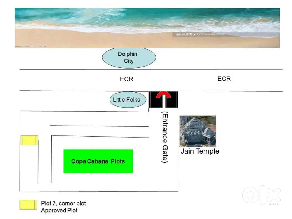 DTCP ECR PLOT FOR SALE @JUZ 1999 RS SQFT