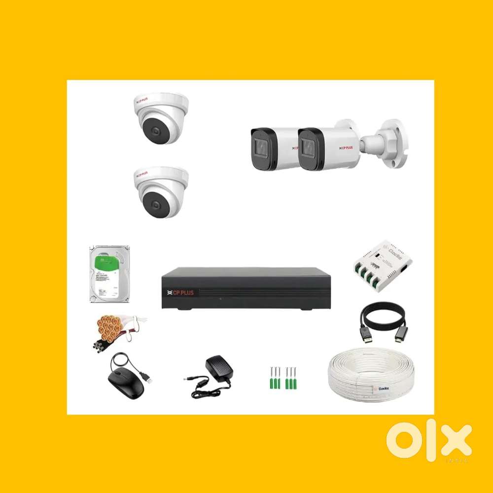 Cctv camera Rs.399 installatio service if u have material perfectwork