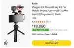 Rode Vlogger Kit  Sealed Piece