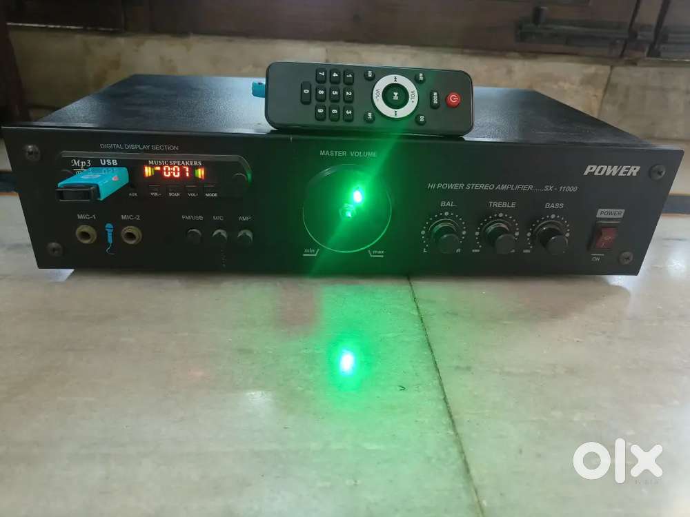 Amplifiers Power with Remote SX-11000