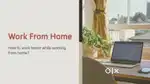 We need some people for our work who can work from home