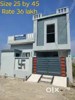 125 gaj ka makan matra 36 lakh rupee main.