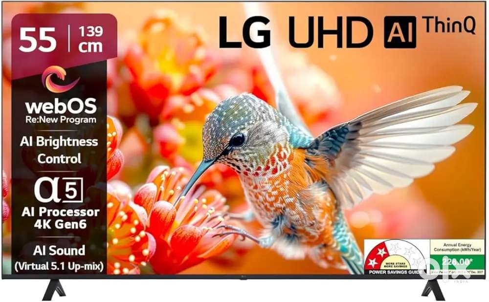 New LG 43 50 55 65 75 new seal pack box quality number 1 offer latest