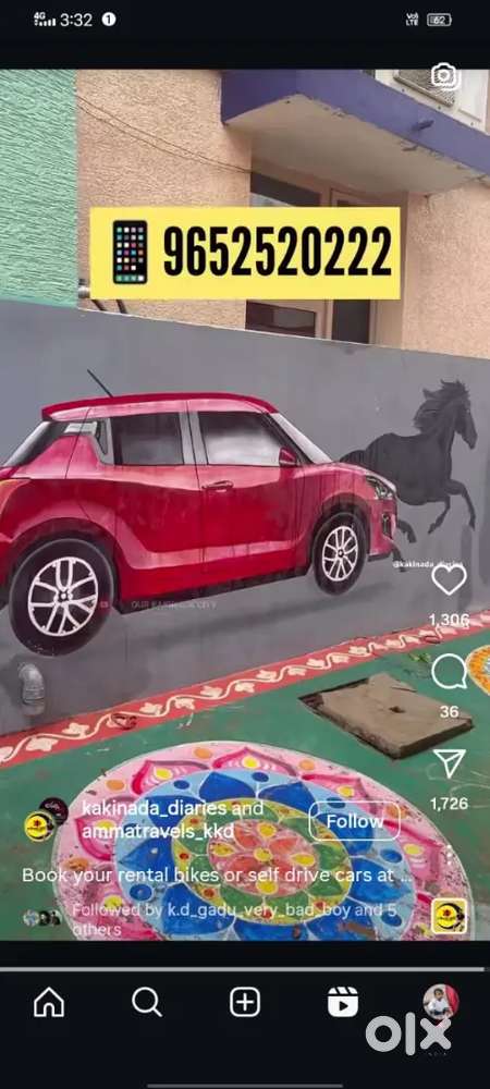 3 experience car driving job kavali