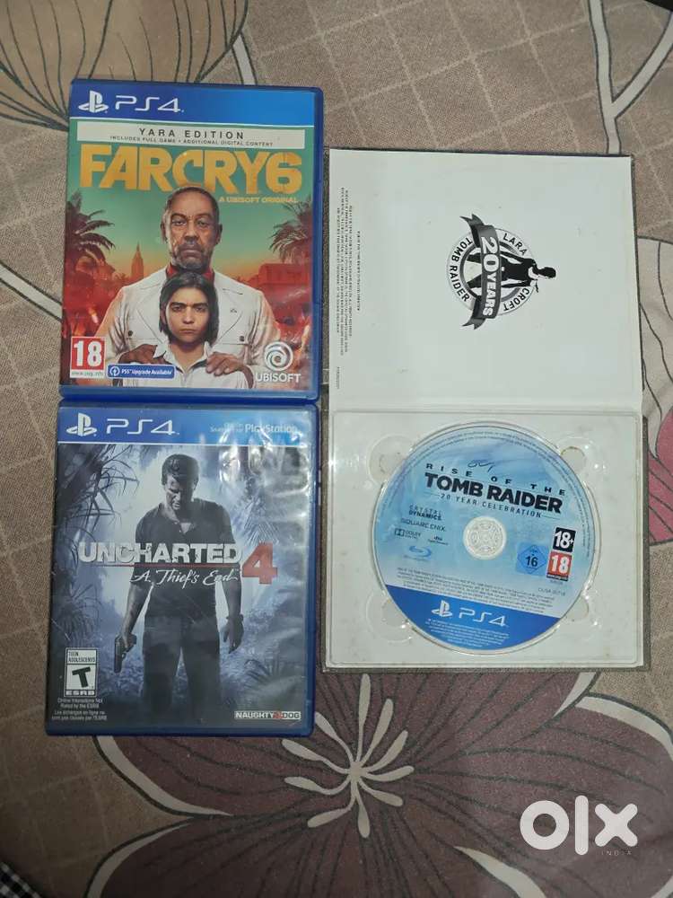 3 ps4 and ps5 playable games in mint condition