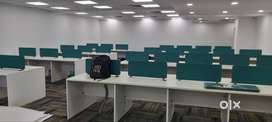 3900 sqft 60 seat furnished office for rent in OMR, Sholinganalur