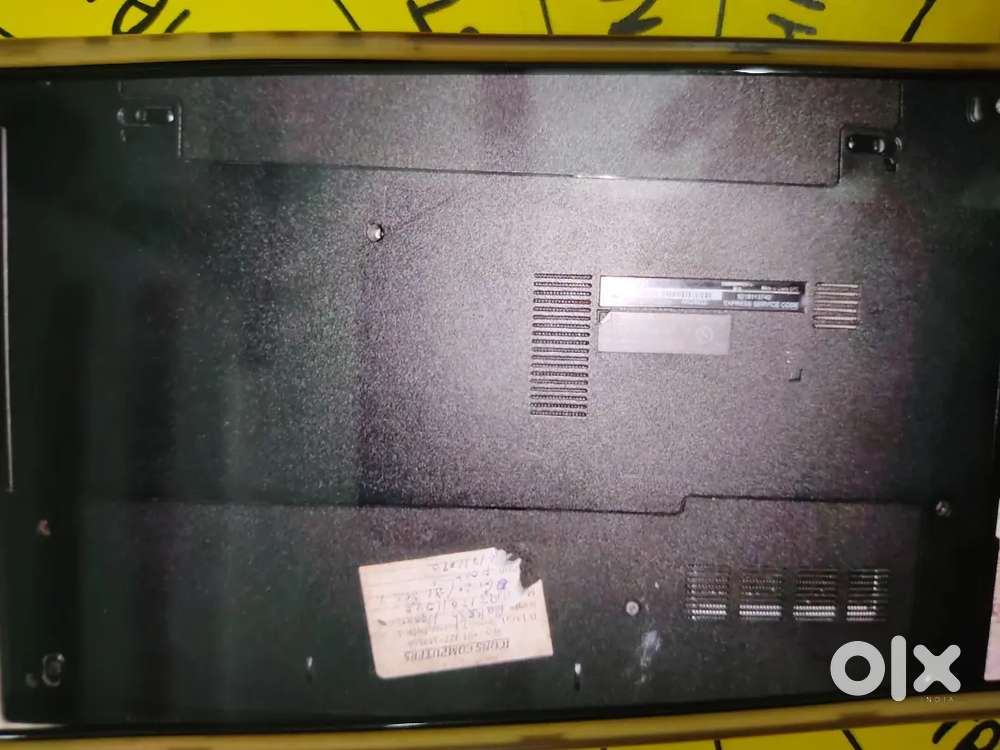 Black dell laptop