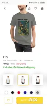 You customize your T shirt With any photos and Animation
