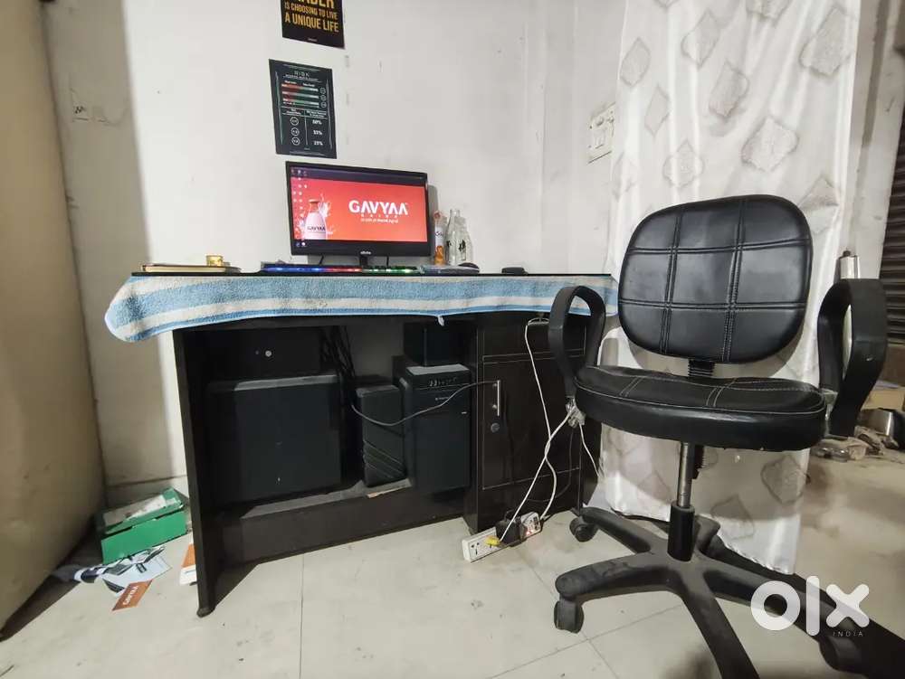 computer table computer chair home theatre office set