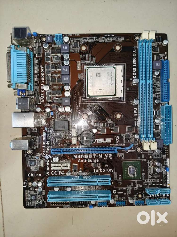 ASUS MOTHERBOARD WITH AMD PROCESSOR