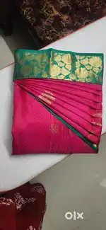 Saree pre-pletting and blouse stitching avaliable