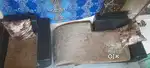 EXCELLANT CONDITION 3 PIECE VELVET COVRED SOFA SET FOR SALE CONTAINING