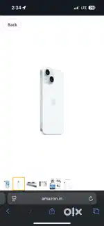 iPhone 15 sky blue