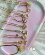 Jewellery of gold plated..