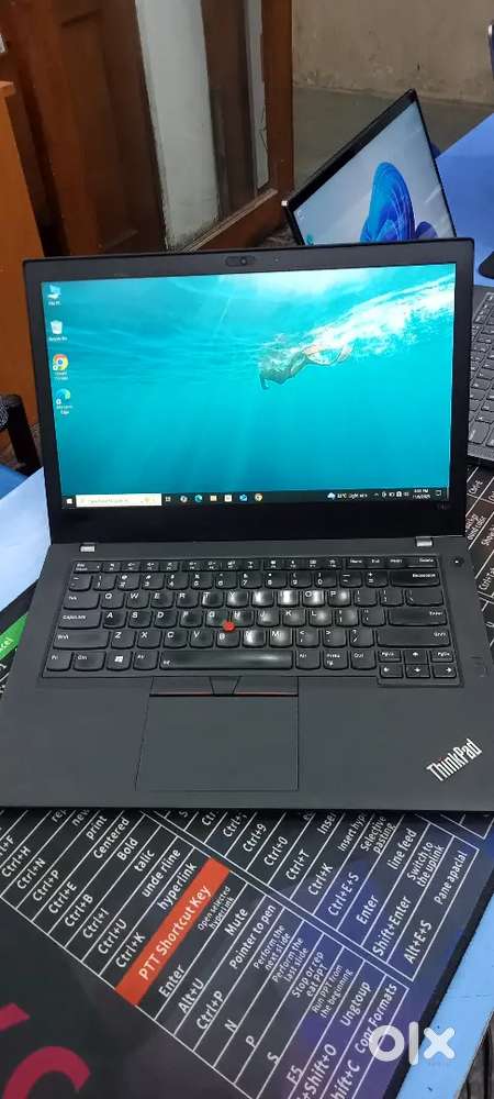 Lenovo ThinkPad T480 core i5-8th Gen used business laptop 8Gb RAM,256G