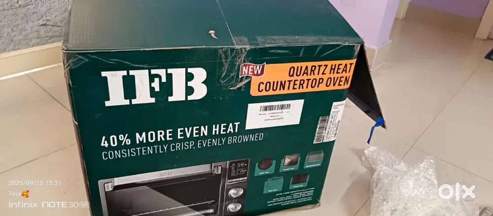 IFB totally new Otg cum microwaven (with baking n grilling)