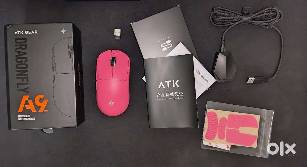 ATK A9 Ultra Wireless Mouse  53g  42K DPI  8K Polling