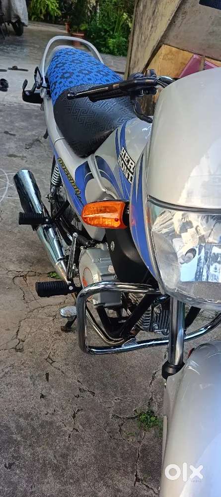 Fully restored bike.. metalic silver