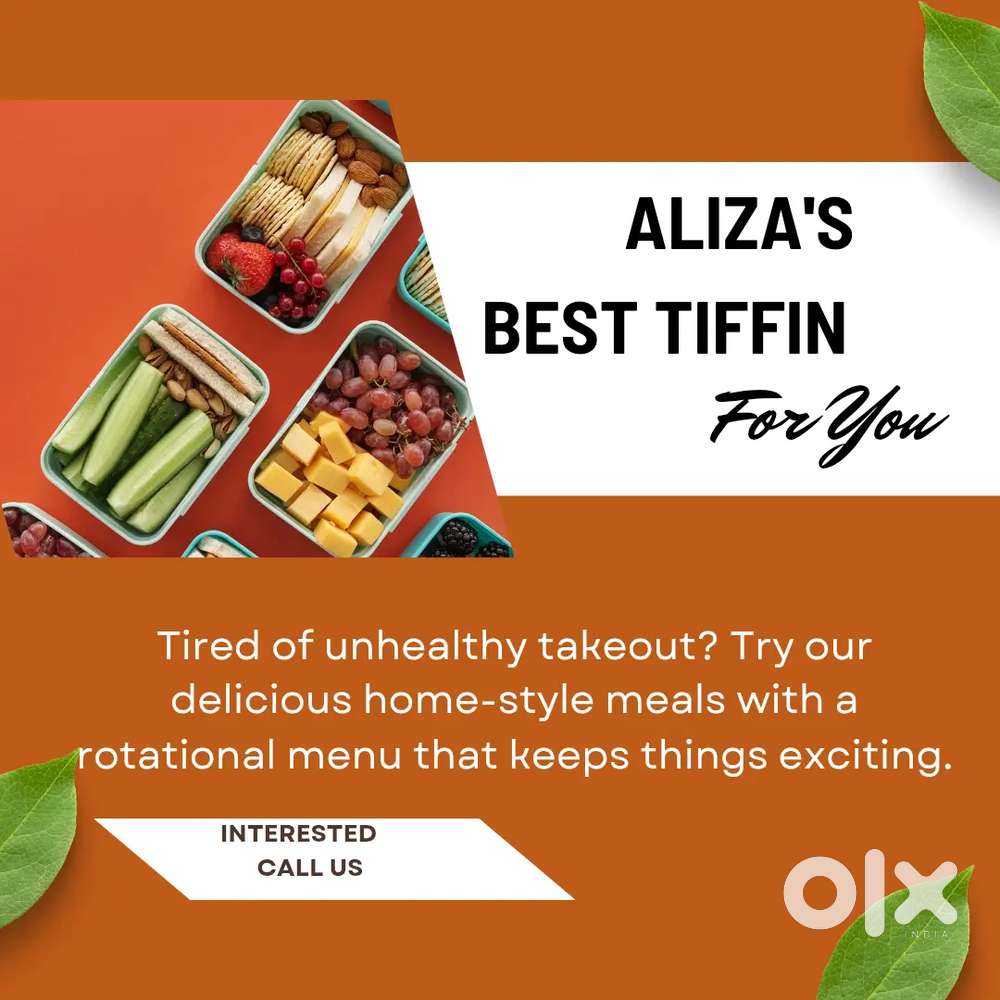 Aliza's tiffin box service