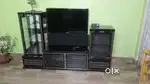 TV corner glass material