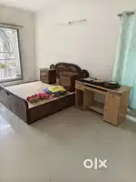 King Bed with 2 Size table and.. FREE ...1 Computer Table with 2 chair