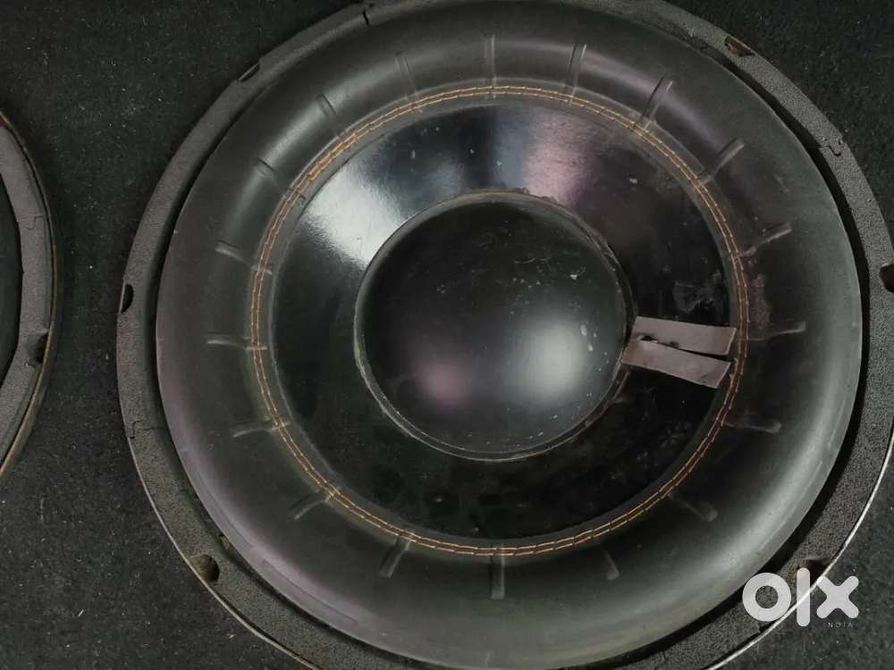 2000 rms woofer with tuned enclosure