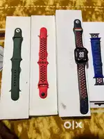 Apple Watch 7 Cellular 41mm + 3 Nike Original Bands