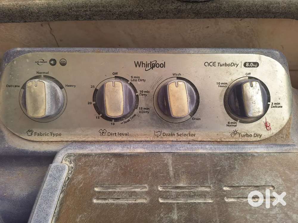 8 kg semi automatic washing machine