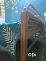 Cot - Iron cot with strong plywood