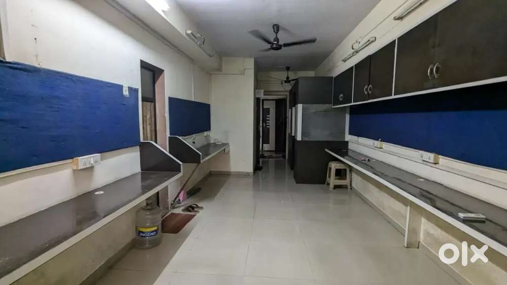 Furnished AC office for rent opp Thane station without Brokerage
