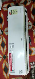 LG dual inverter 1.5 Ton 3-Star Split AC (Air Conditioner).