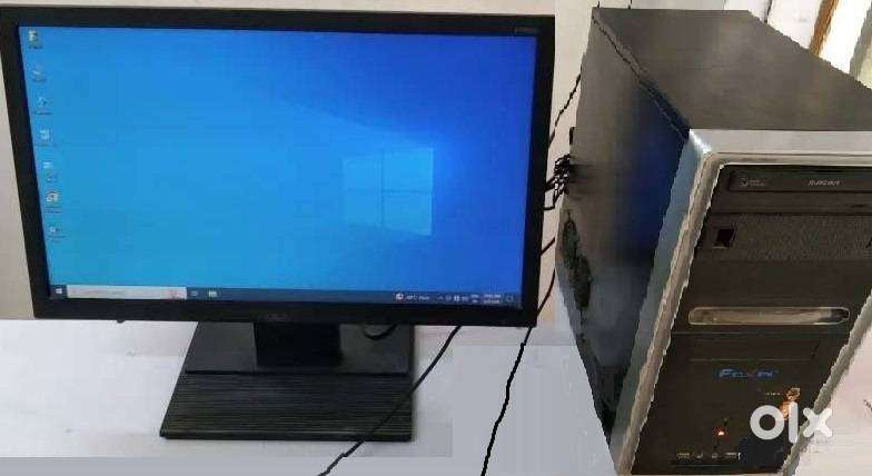 REGULER USE DESKTOP SALE WITH INWARRANTY+19'' MONITOR 8GB RAM
