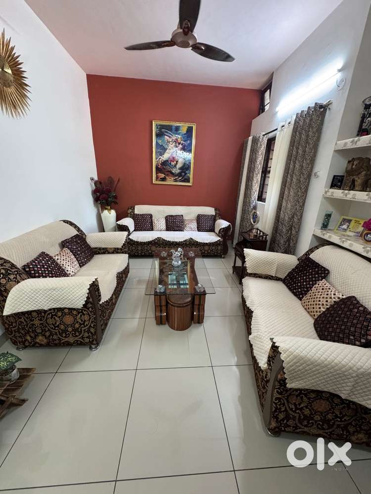 Elegant 7-Seater Sofa Set with Center Table  Premium Look