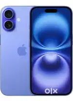 IPhone 16 blue and black color seal pack