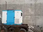 25 kva generator with trolley in running condition