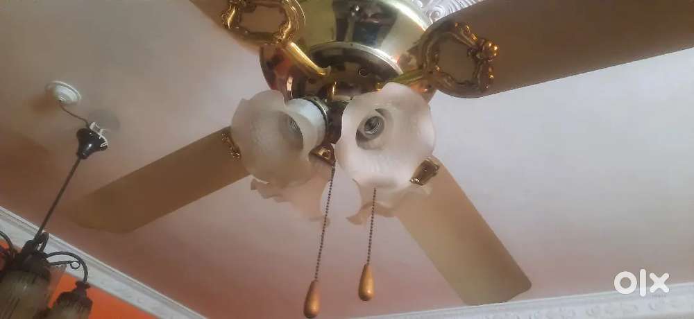 Usha Ceiling Fan & 2 nos Chandler Lights