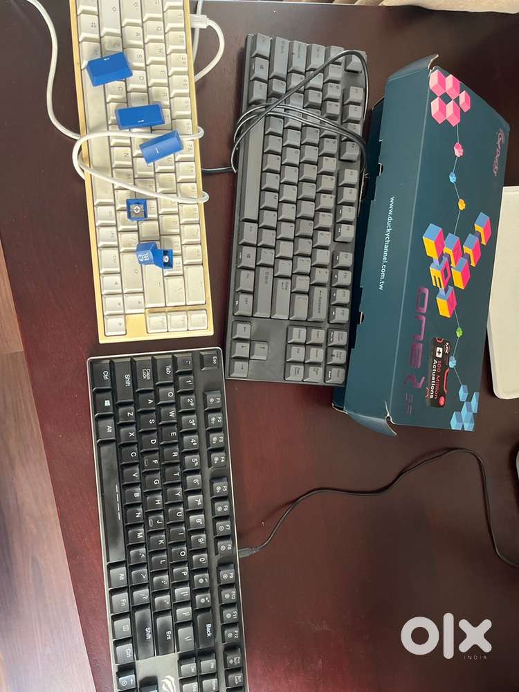 3 mechanical keyboards