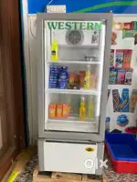 Western visi cooler and blue star freezer