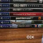 6 CDS Of Playstation 4 ( some Triple A titles)