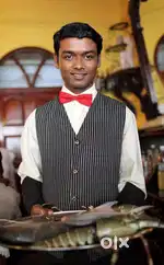 Waiter, roomboy, front office executive