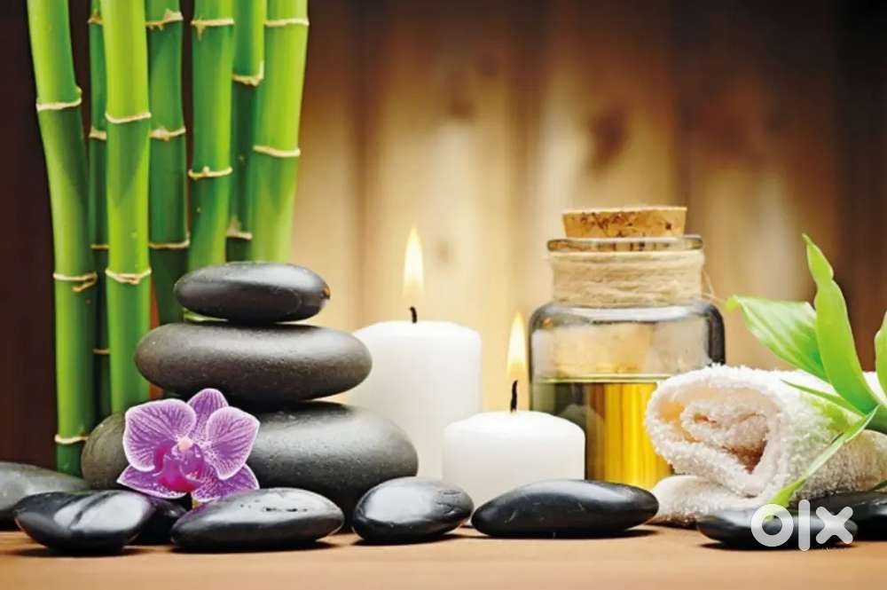 Spa therapy service female