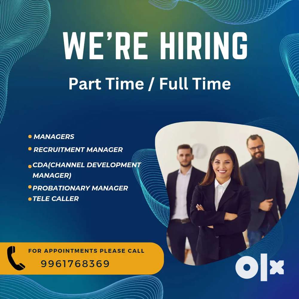 We Are Hiring Now - Part-Time | Full- Time Job