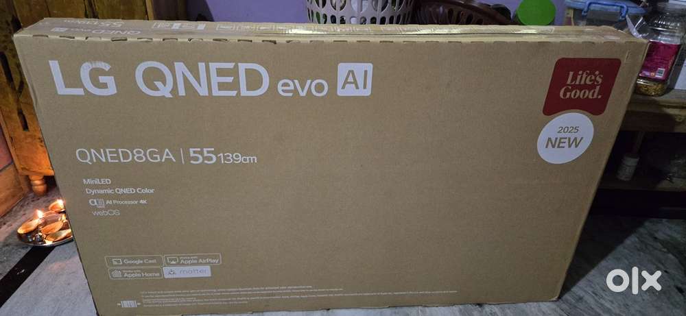 Brand new LG QNED evo AI